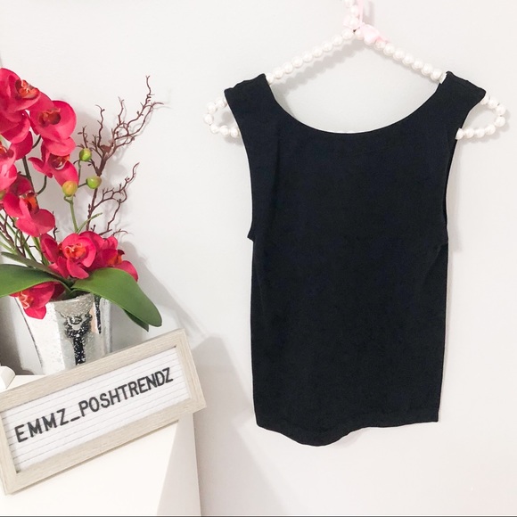 Wolford Black Tank Top Size Medium - Picture 5 of 5